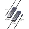 Hub USB icybox IB-HUB1450-C31 — 10 puertos, USB 3.2
