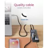 Hub USB icybox IB-HUB1450-C31 — 10 puertos, USB 3.2