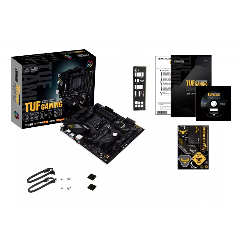 ASUS TUF GAMING B550-PRO AMD B550 zócalo AM4 ATX