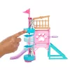 Barbie and Stacie to the Rescue set de juego de parque para cachorros con muñeca, 3 figuras de perros y accesorios