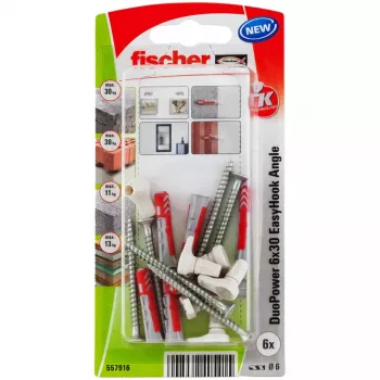 Fischer 557916 set de tornillos y tacos