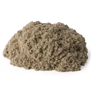 Kinetic Sand, 2 lb arena de juego marrón, juguete sensorial moldeable para niños, bolsa resellable (el envase puede variar), para niños a partir de 3 años