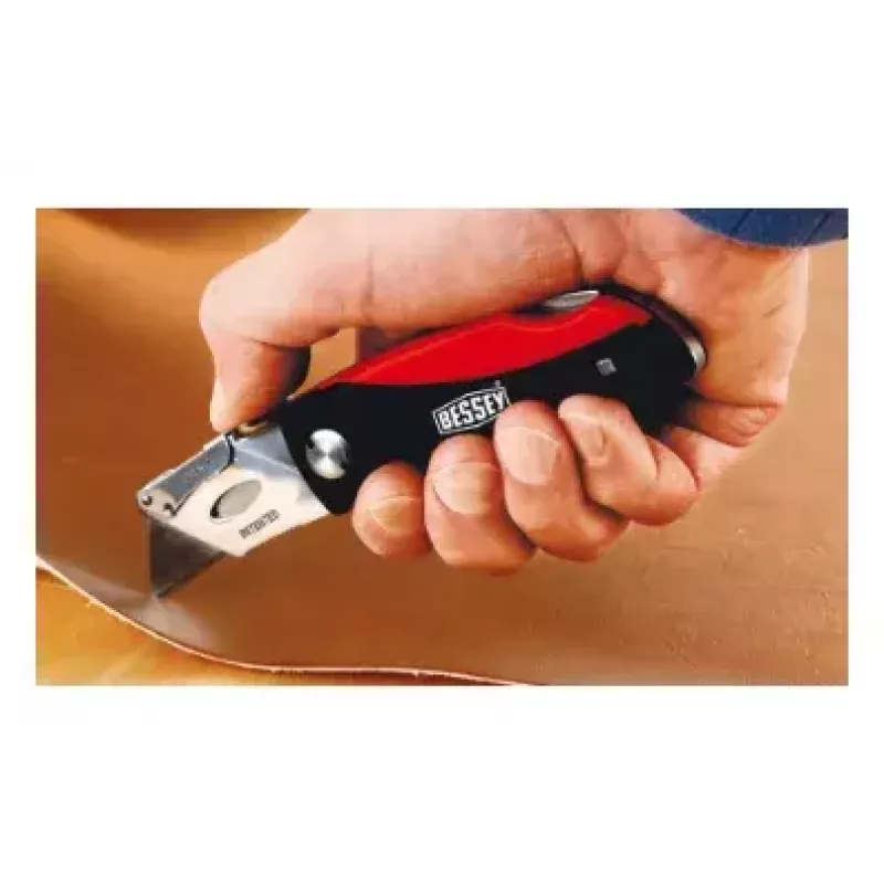 Bessey DBKPH-EU cúter plegable, mango de ABS, negro/rojo