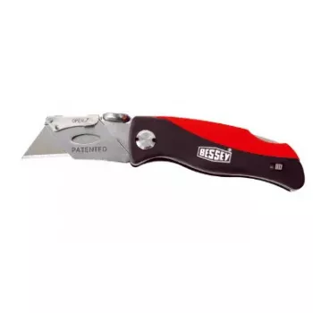 Cúter Bessey DBKPH-EU negro rojo hoja fija