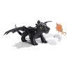 Figura interactiva de dragón Desdentao con efectos de luz y sonido — Spin Master Cómo entrenar a tu dragón