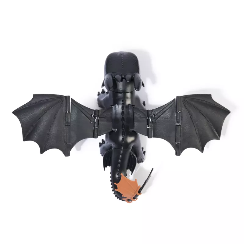 Figura interactiva de dragón Desdentao con efectos de luz y sonido — Spin Master Cómo entrenar a tu dragón