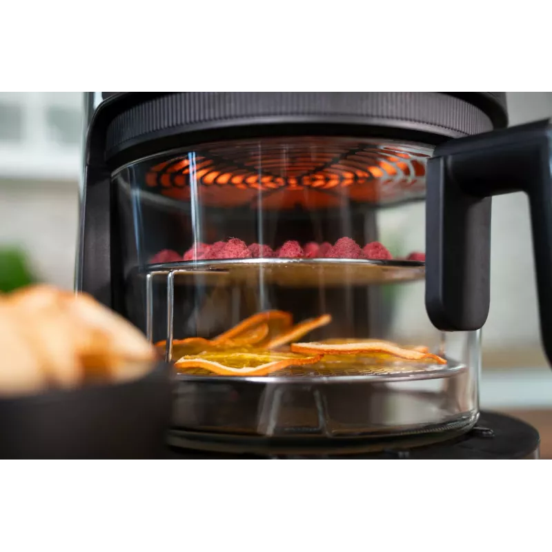 Freidora de aire Unold 58695 individual 3,5 L independiente 1200 W negra