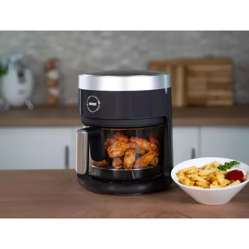 Freidora de aire Unold 58695 individual 3,5 L independiente 1200 W negra