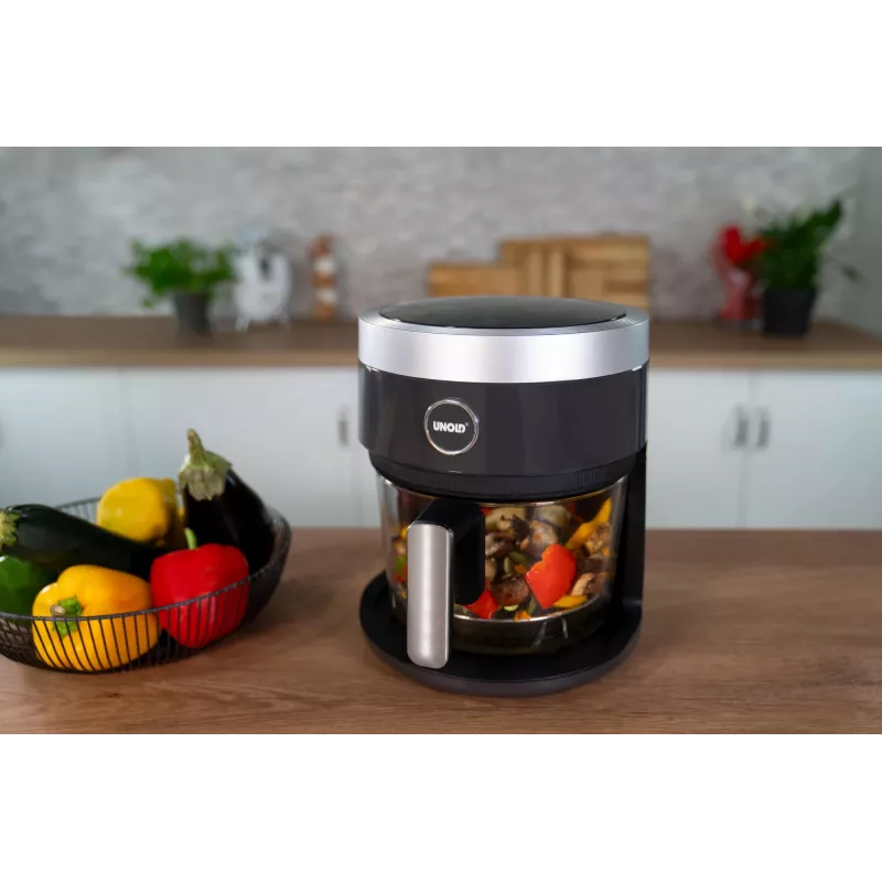 Freidora de aire Unold 58695 individual 3,5 L independiente 1200 W negra