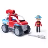 Vehículo de juguete Spin Master Paw Patrol camión de bomberos vehículo de rescate de Ryder con lanzadrones y figura de Ryder