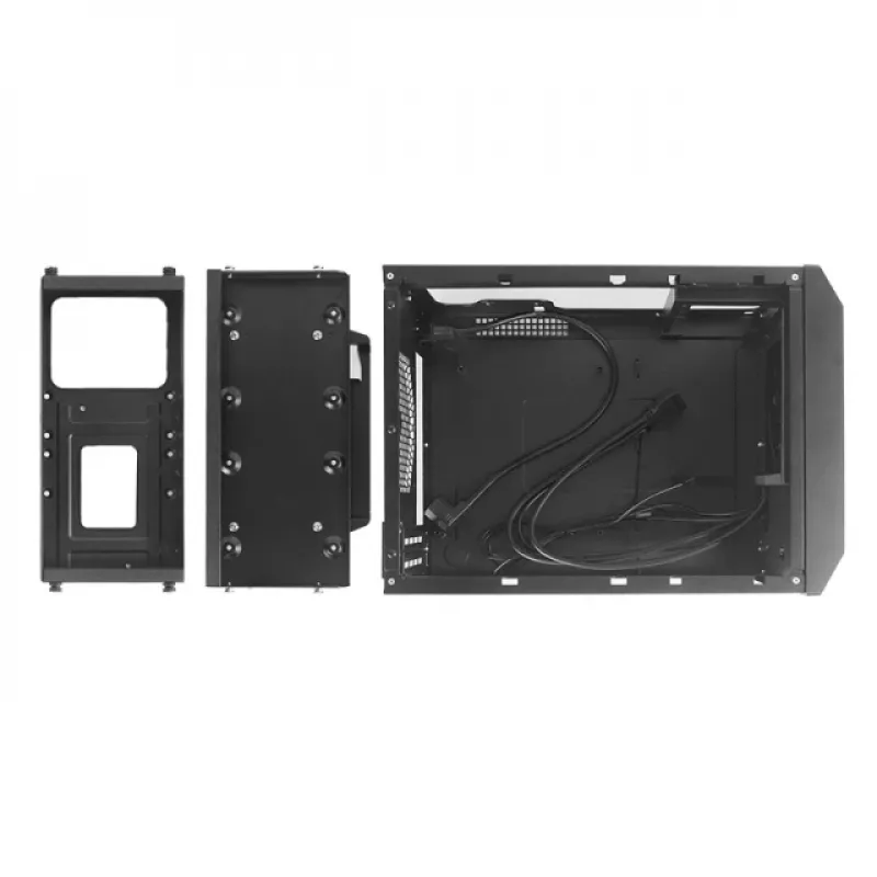 Chieftec CN-01B-OP Caja de ordenador Cube Negra
