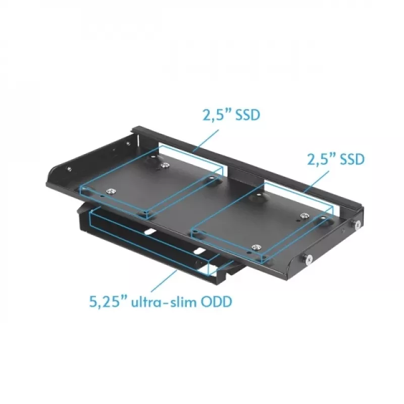 Chieftec CN-01B-OP Caja de ordenador Cube Negra