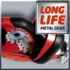 Einhell GE-CH 1846 Li Kit cortasetos a batería, 18 V, batería de iones de litio de 2,0 Ah, doble cuchilla, longitud de corte 52 cm, rojo/negro