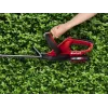 Einhell GE-CH 1846 Li Kit cortasetos a batería, 18 V, batería de iones de litio de 2,0 Ah, doble cuchilla, longitud de corte 52 cm, rojo/negro