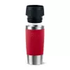 Vaso de viaje EMSA Travel Mug Classic N2020400 360 ml Negro, Rojo, Acero inoxidable