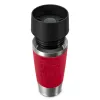 Vaso de viaje EMSA Travel Mug Classic N2020400 360 ml Negro, Rojo, Acero inoxidable