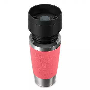 Vaso de viaje EMSA Travel Mug Classic 360 ml Coral Acero inoxidable