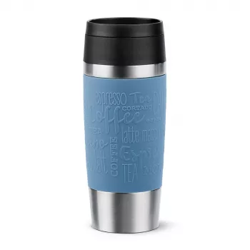 Vaso de viaje EMSA Travel Mug Classic 360 ml azul Acero inoxidable