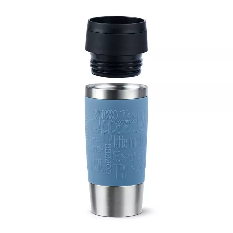 Vaso de viaje EMSA Travel Mug Classic 360 ml azul Acero inoxidable