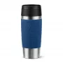 Vaso de viaje EMSA Travel Mug Classic N2020300 360 ml Negro, Azul, Acero inoxidable Acero inoxidable