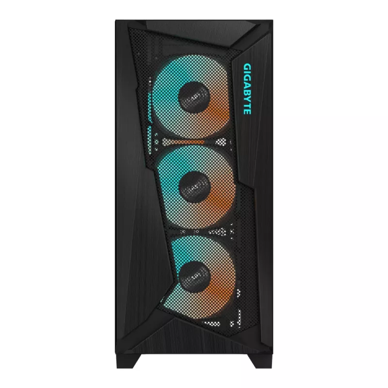 GIGABYTE C301 GLASS Torre Midi Negra