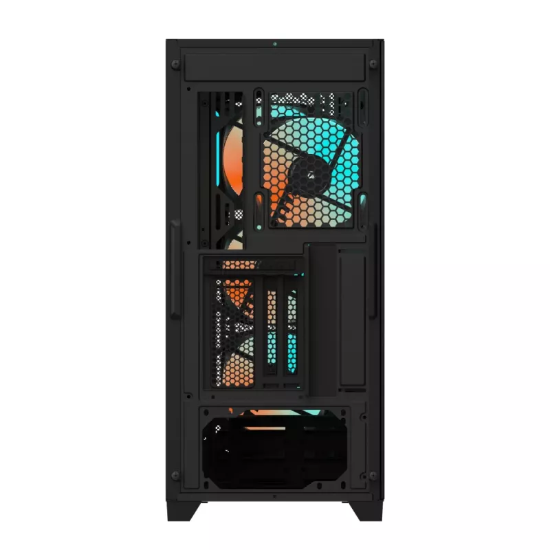 GIGABYTE C301 GLASS Torre Midi Negra