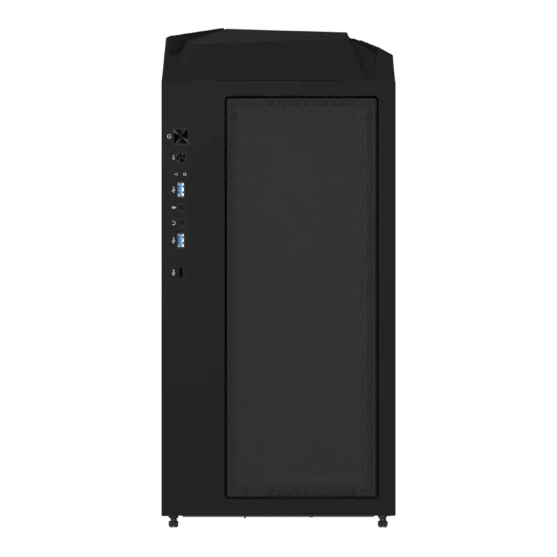 GIGABYTE C301 GLASS Torre Midi Negra