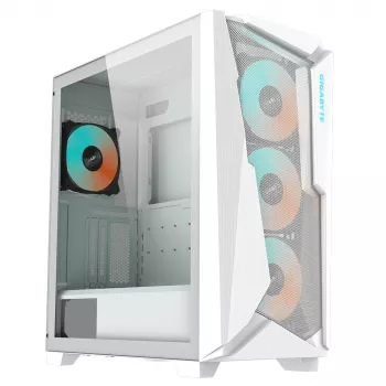 GIGABYTE C301GW Caja de ordenador Torre Midi Blanca