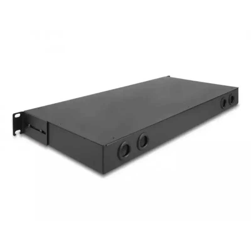 Panel de conexiones DeLOCK de fibra óptica HD de 19