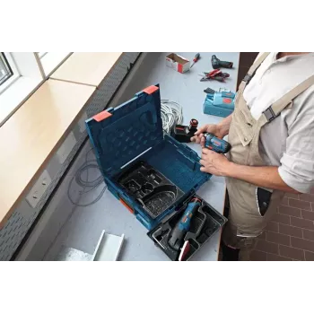 Bosch 1 600 A00 M7N Caja de almacenamiento Accesorio Negro Set de cajas de inserción