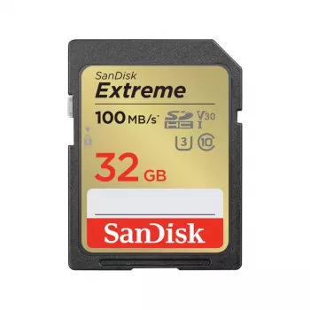 WESTERN DIGITAL Extreme 32 GB Tarjeta de memoria SDHC hasta 100 MB/s UHS-I Clase 10 U3 V30