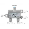 Divisor de cable Goobay SAT Priority Splitter
