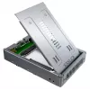 Adaptador Icy Dock MB982SP-1S de 2,5 a 3,5 pulgadas para SSD/HDD SATA, plateado