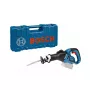Bosch GSA 18V-32 Professional sierra de sable inalámbrica, 18 V, carrera de 32 mm, sin batería ni cargador, en maletín, azul/negro