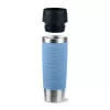 Vaso de viaje EMSA Travel Mug Waves Grande 500 ml azul, acero inoxidable