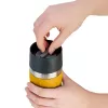 Vaso de viaje EMSA Travel Mug Compact 300 ml acero inoxidable, amarillo