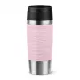 Vaso de viaje EMSA Travel Mug Waves 360 ml rosa acero inoxidable