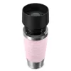 Vaso de viaje EMSA Travel Mug Waves 360 ml rosa acero inoxidable