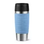 Vaso de viaje EMSA N20213 azul claro, acero inoxidable, 0,36 L, aislamiento al vacío