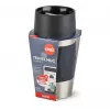 Taza térmica EMSA N21601 0,3 l, negra, acero inoxidable
