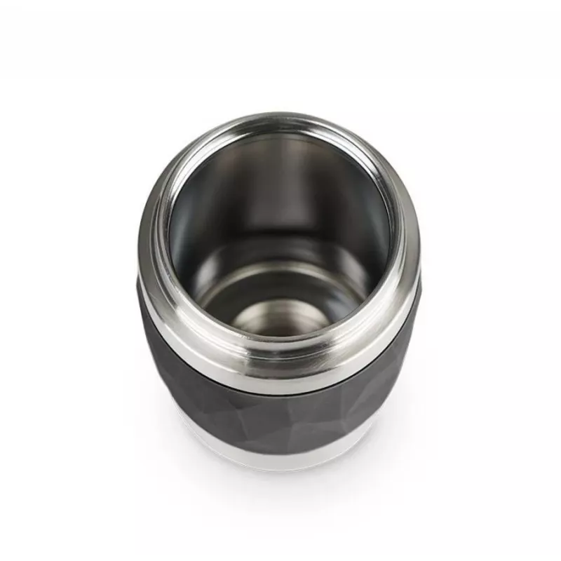 Taza térmica EMSA N21601 0,3 l, negra, acero inoxidable