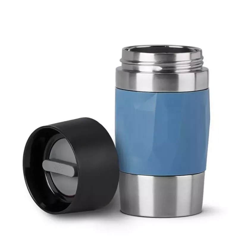 EMSA N21602 taza térmica de viaje 0,3 l azul de acero inoxidable