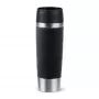 Vaso de viaje EMSA Travel Mug Classic N2022000 500 ml negro, acero inoxidable acero inoxidable