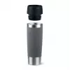 EMSA N2022300 Travel Mug Classic Grande taza térmica, 500 ml, acero inoxidable/PP/silicona, tapa Quick Press, gris
