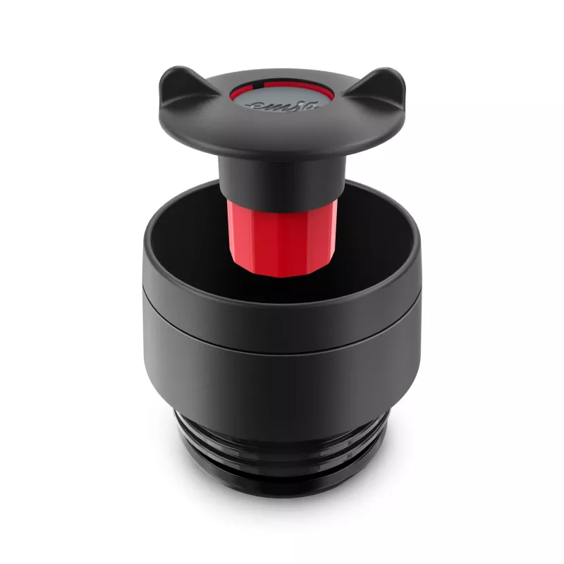 Vaso de viaje EMSA Travel Mug Classic N2022100 500 ml negro, azul, acero inoxidable acero inoxidable