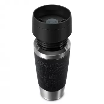 EMSA Travel Mug Classic N2020200 vaso térmico 360 ml negro, acero inoxidable acero inoxidable