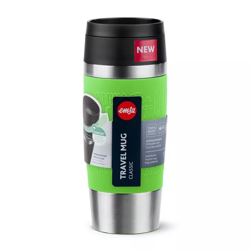 Vaso térmico EMSA TRAVEL MUG Classic 0,36 l lima acero inoxidable