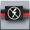 Pinzas de cocodrilo Einhell BT-BO 25/1 A LED SP 3,5 m rojo/negro