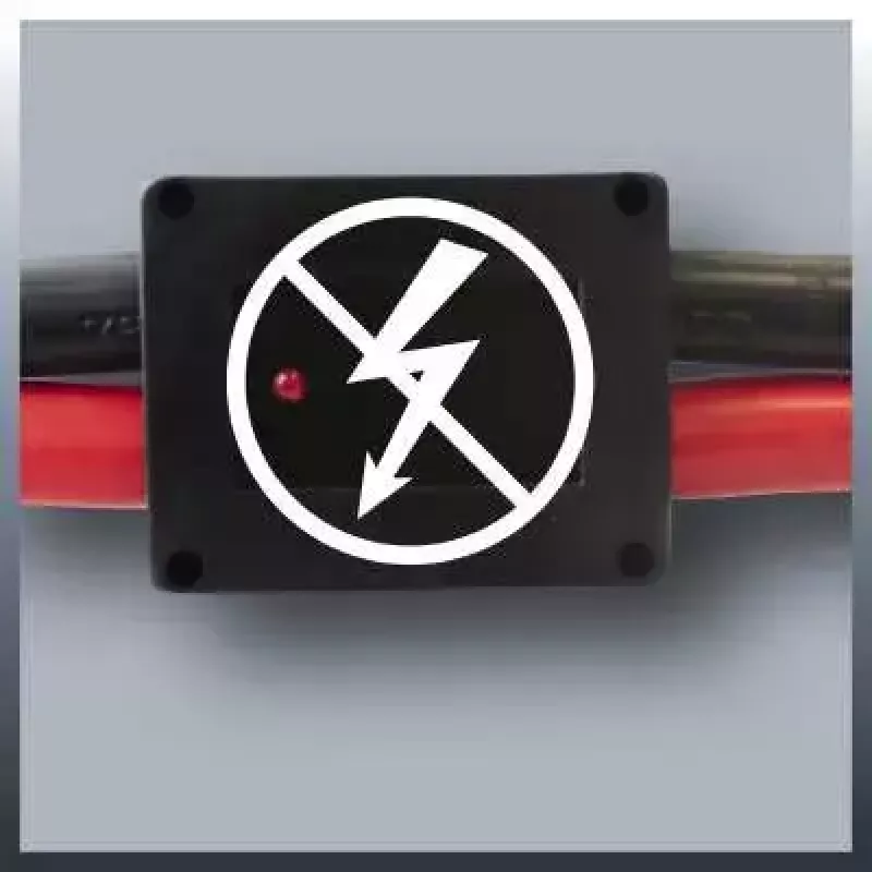 Pinzas de cocodrilo Einhell BT-BO 25/1 A LED SP 3,5 m rojo/negro