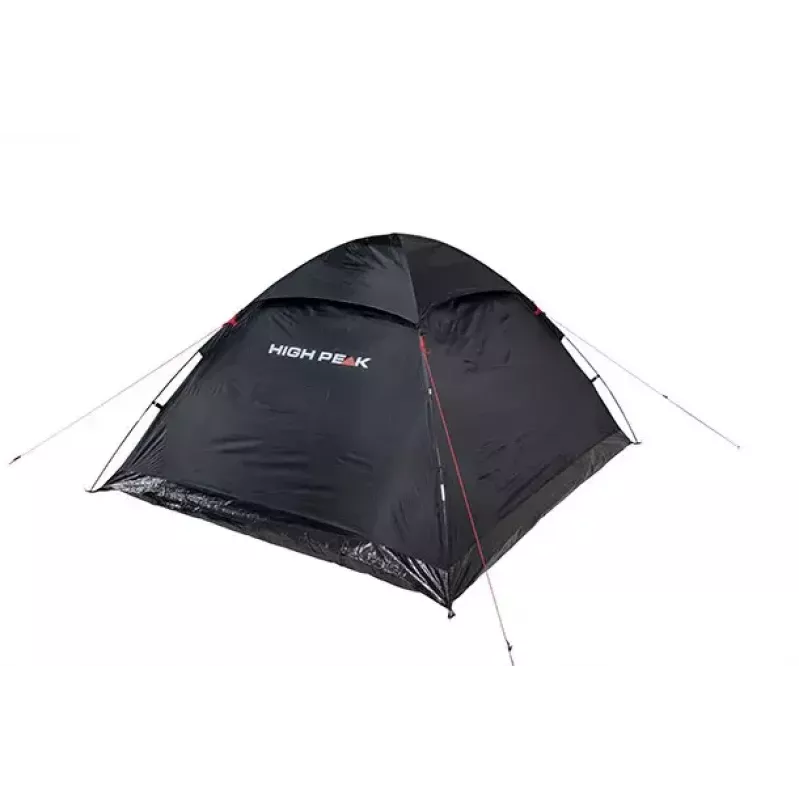 Tienda de campaña tipo cúpula High Peak Monodome XL 4 personas negro